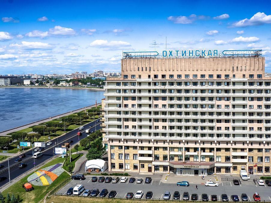 Okhtinskaya Hotel São Petersburgo Exterior foto
